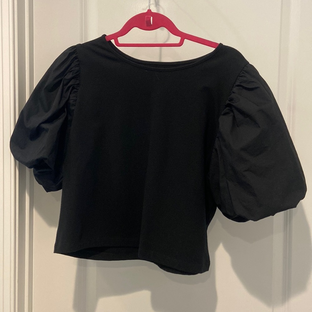 Target puff sleeve top